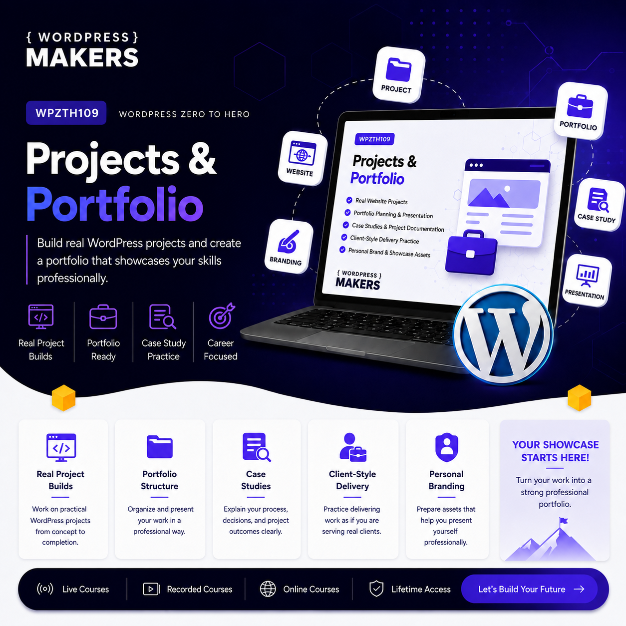WordPress Zero to Hero – Projects & Portfolio